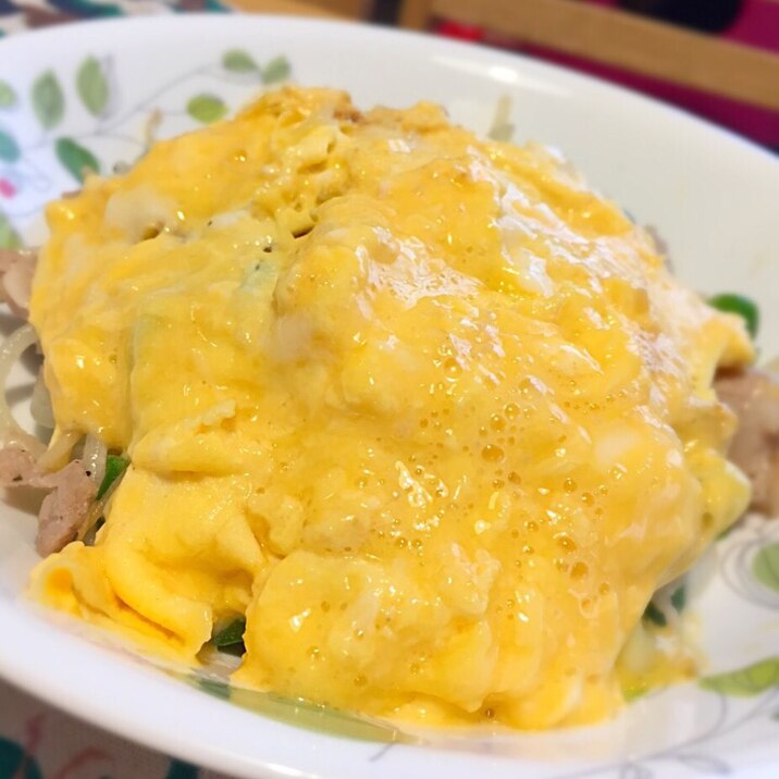 栄養満点★フライパン一つでできるオムベジ!